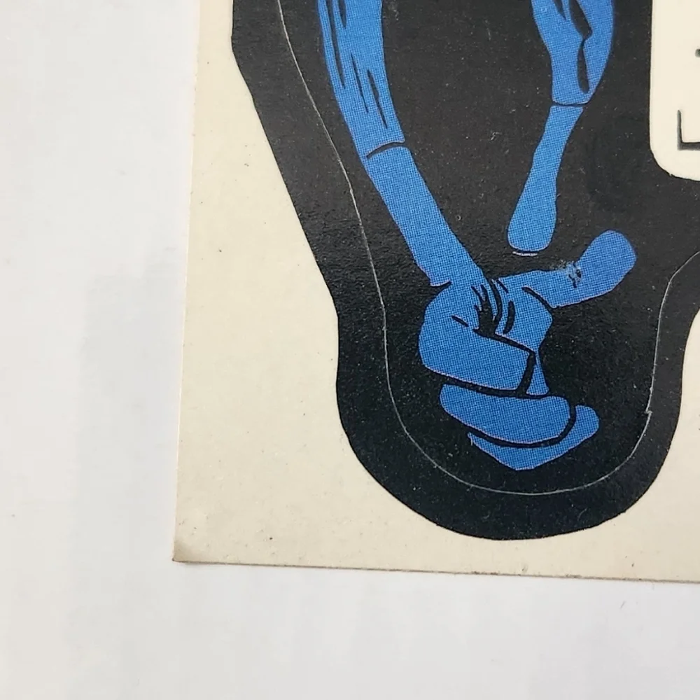 ✨VINTAGE 1975 Topps Marvel Comic Book Heroes Sticker Card - Mr. Fantastic ✨